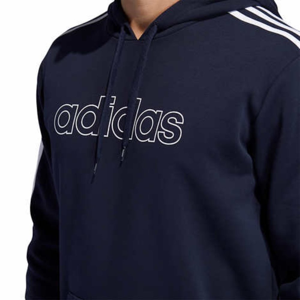 adidas Men’s Fleece Pullover Hoodie - Picture 4 of 4